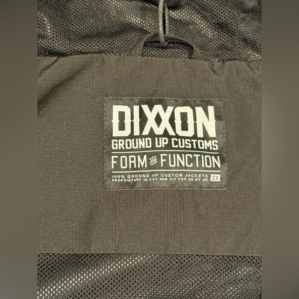 DIXXON Flannel Rain Jacket Mens 2X Green Full Zip Windbreaker Hooded Lightweight - Picture 5 of 16